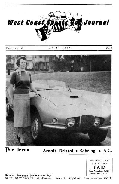 Журнал West Coast Sport Car Journa №4 1955