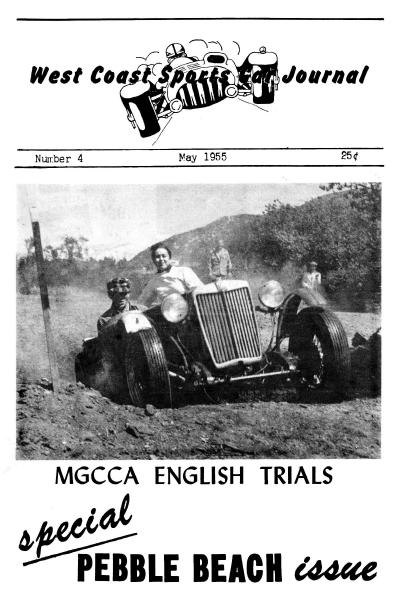 Журнал West Coast Sport Car Journa №5 1955