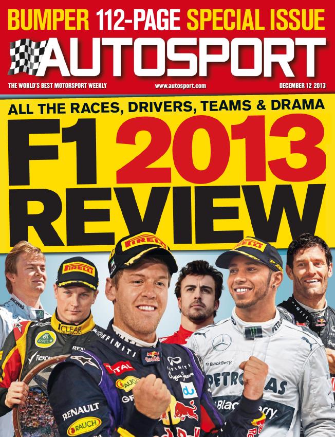 Журнал Autosport 12 декабря 2013