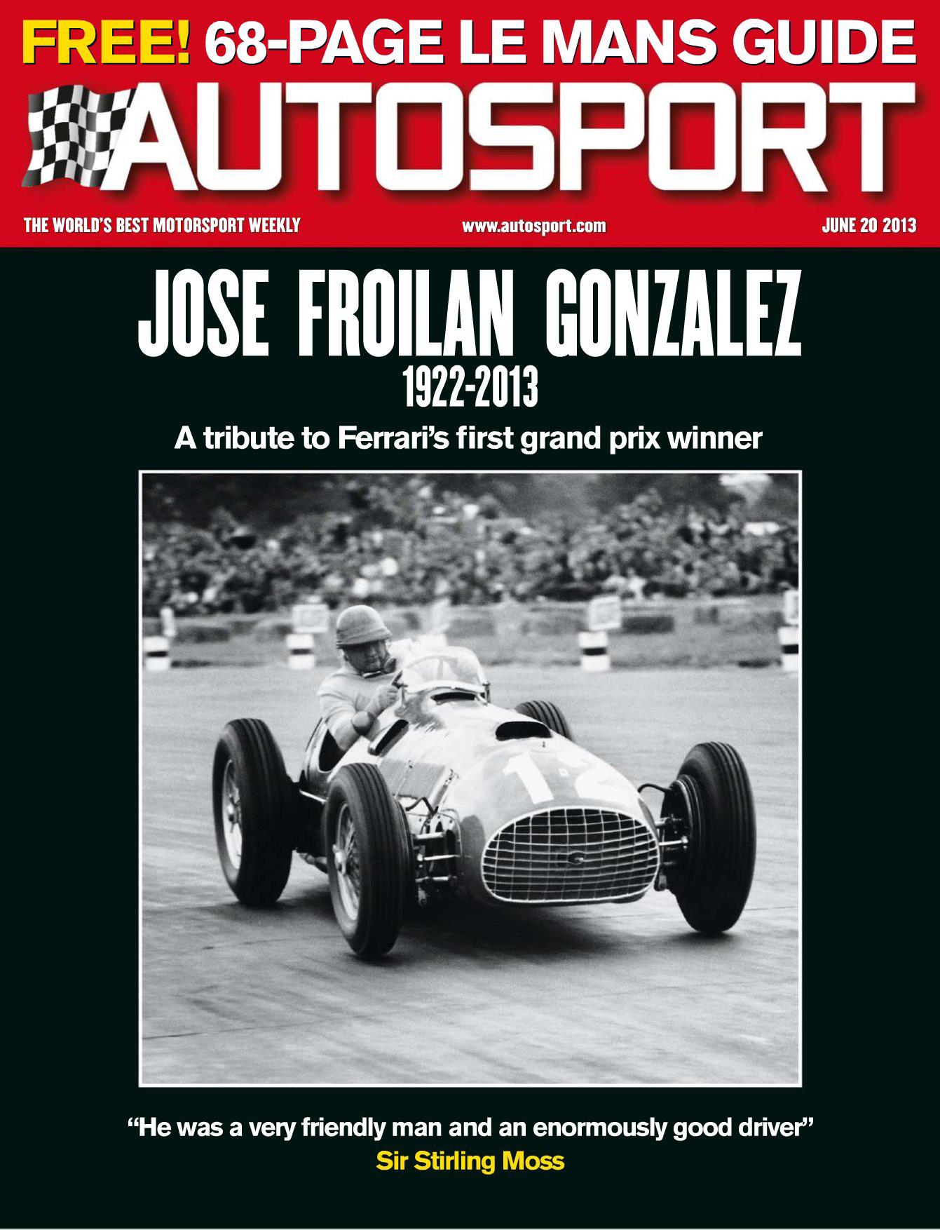 Журнал Autosport 20 июня 2013