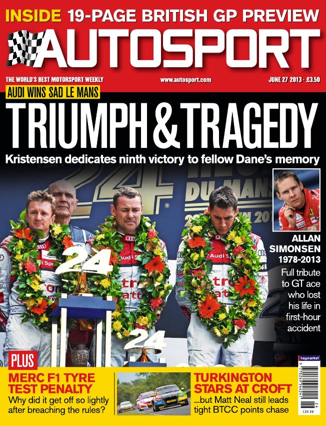 Журнал Autosport 27 июня 2013