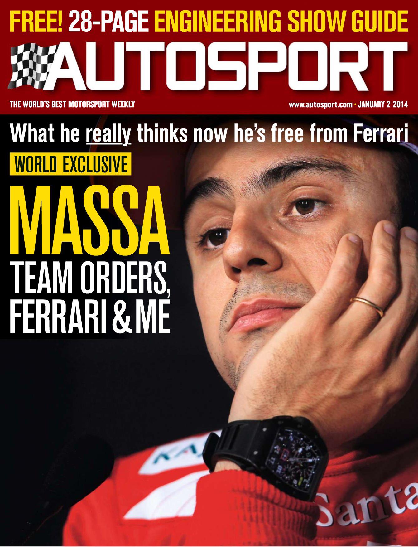 Журнал Autosport 2 января 2014