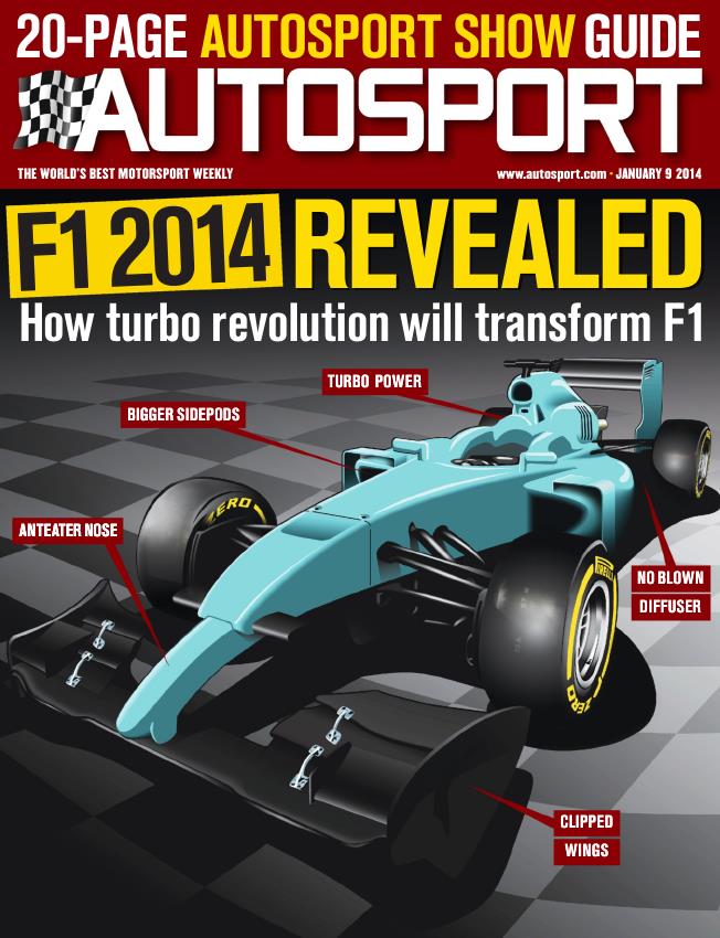 Журнал Autosport 9 января 2014