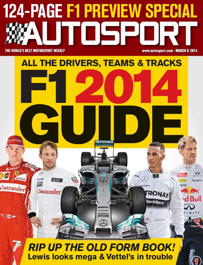 Журнал Autosport 13 марта 2014