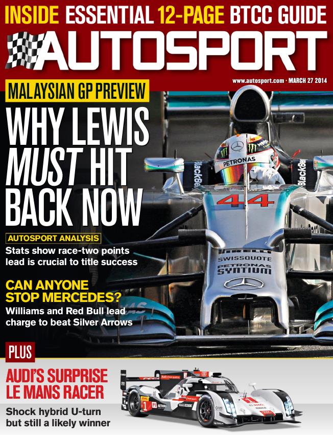 Журнал Autosport 27 марта 2014