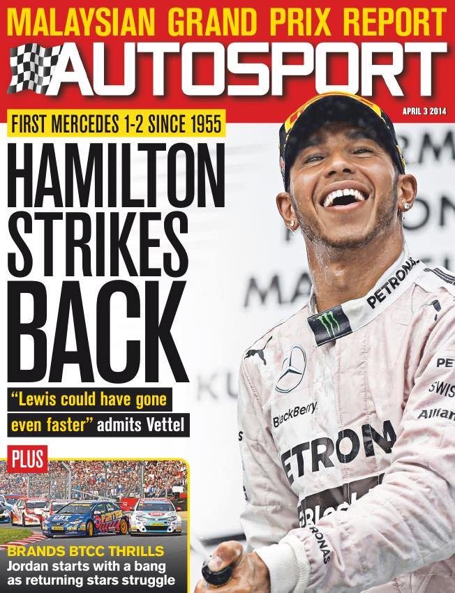 Журнал Autosport 4 апреля 2014