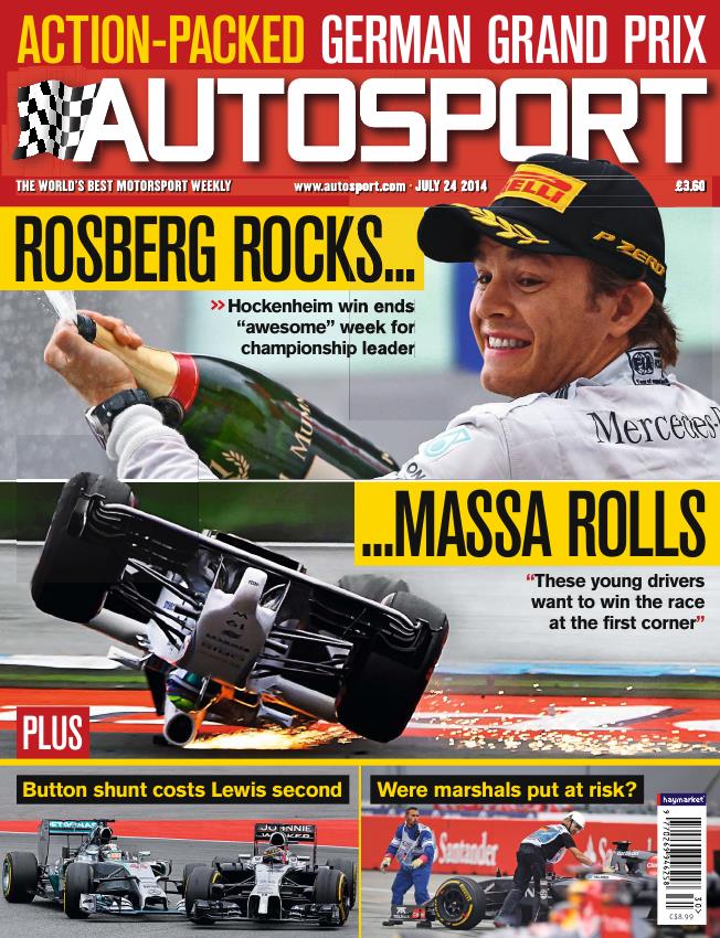 Журнал Autosport 24 июля 2014