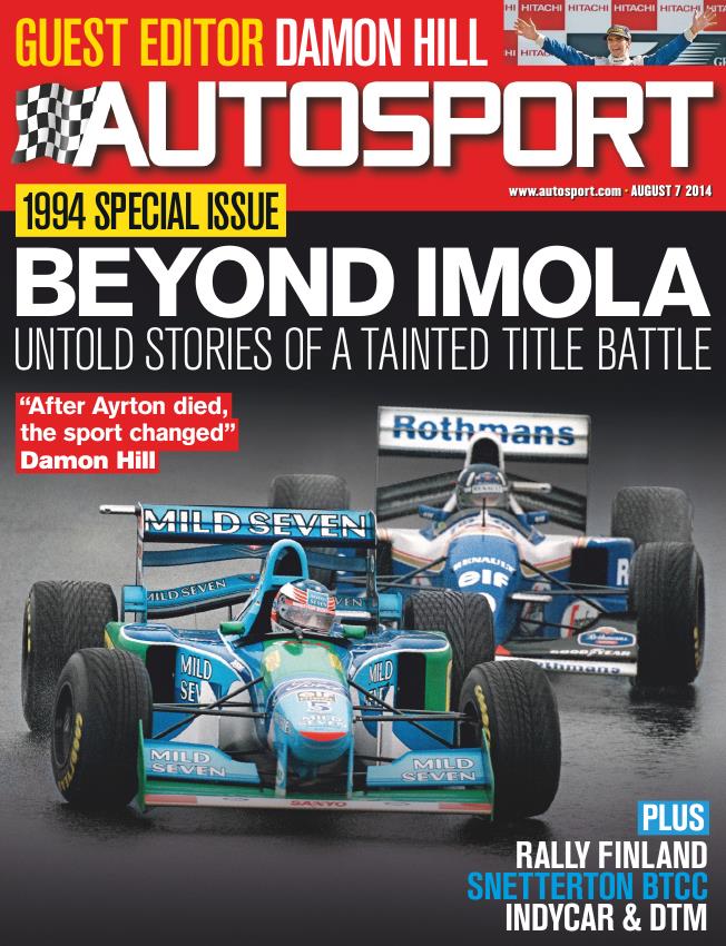 Журнал Autosport 7 августа 2014