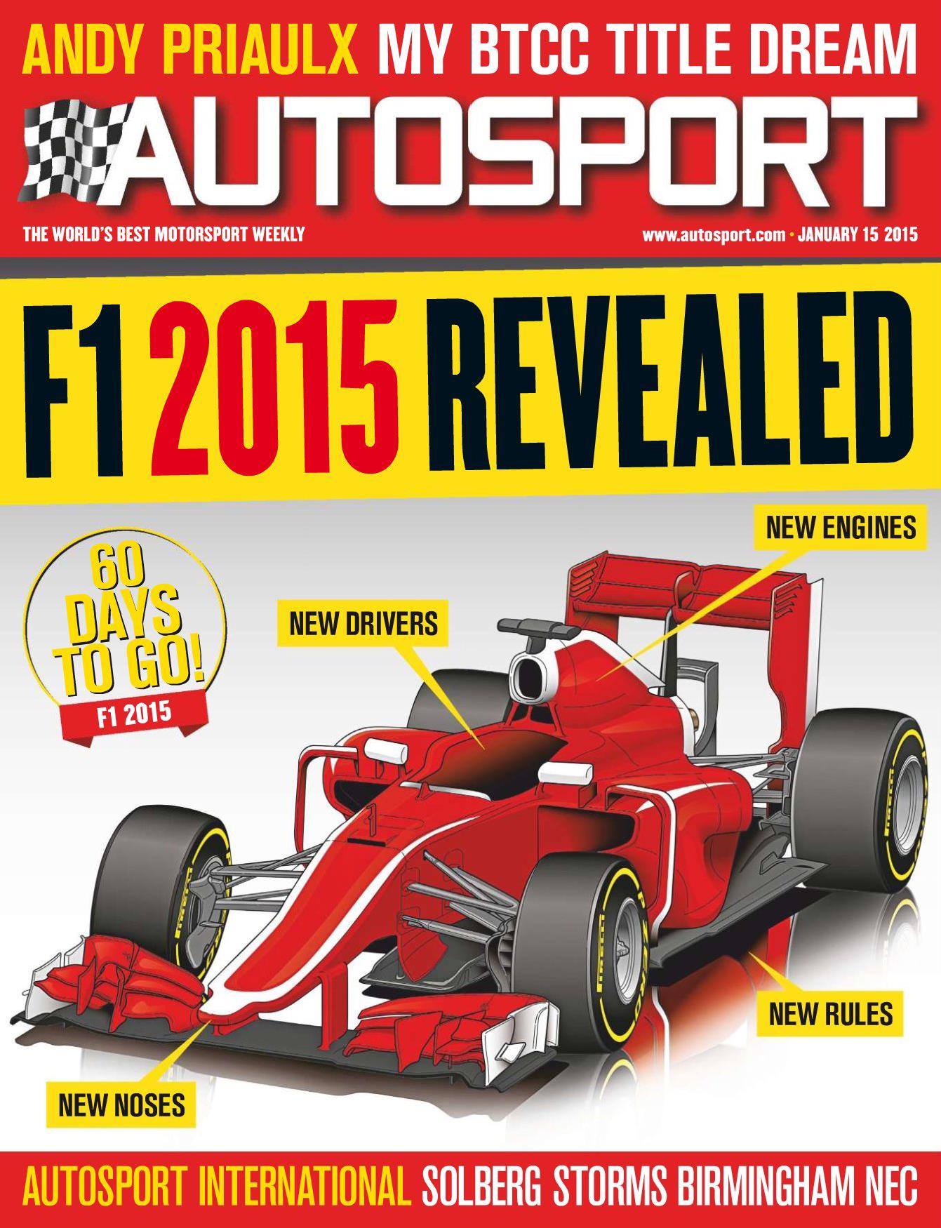 Журнал Autosport 15 января 2015