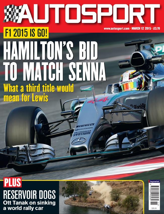 Журнал Autosport 12 марта 2015