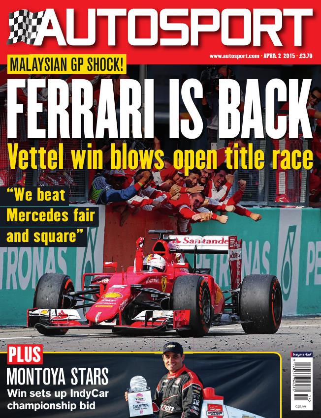 Журнал Autosport 02 апреля 2015