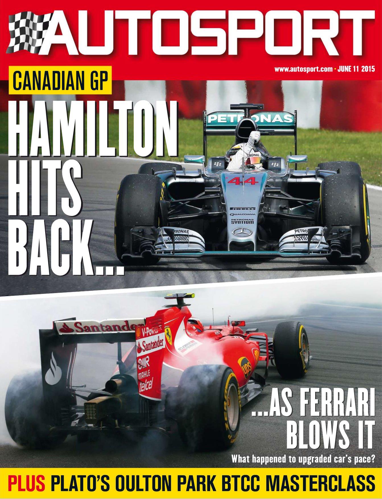 Журнал Autosport 11 июня 2015