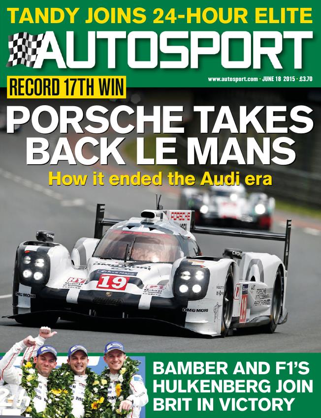 Журнал Autosport 18 июня 2015