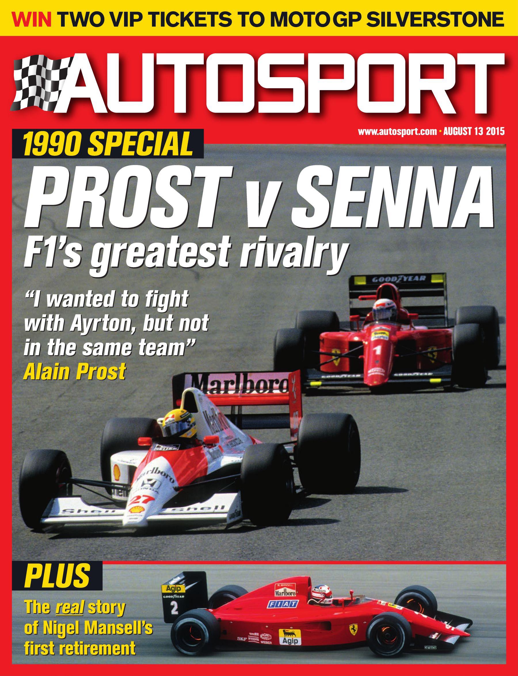 Журнал Autosport 13 августа 2015