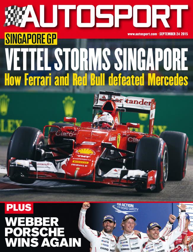 Журнал Autosport 24 сентября 2015