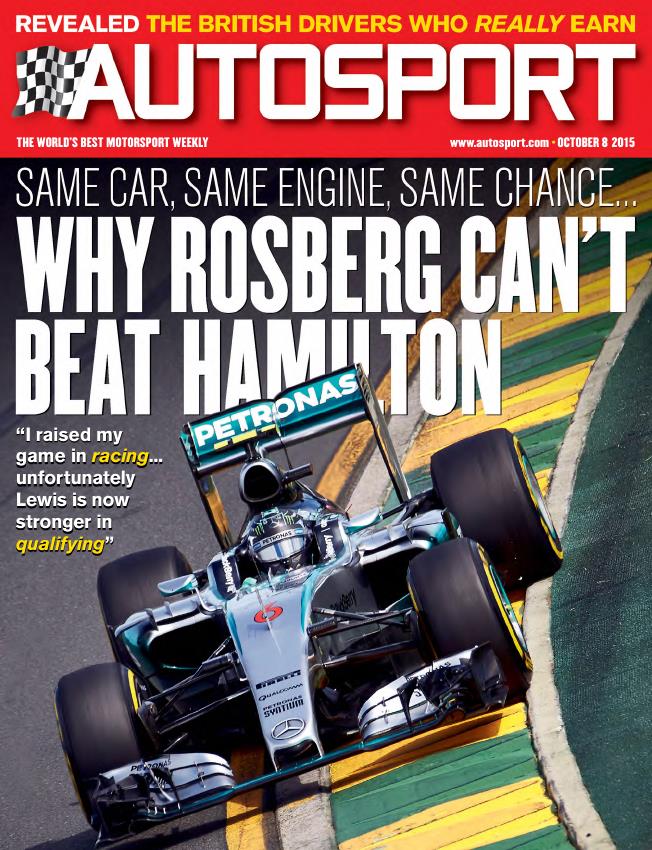 Журнал Autosport 08 октября 2015