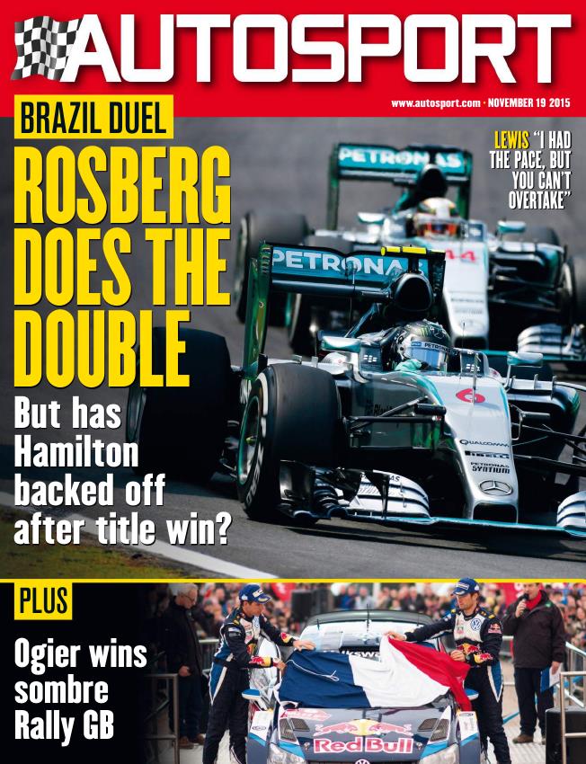 Журнал Autosport 19 ноября 2015