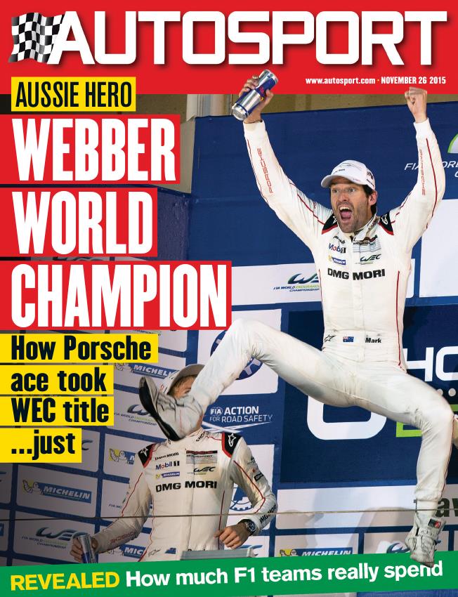 Журнал Autosport 26 ноября 2015