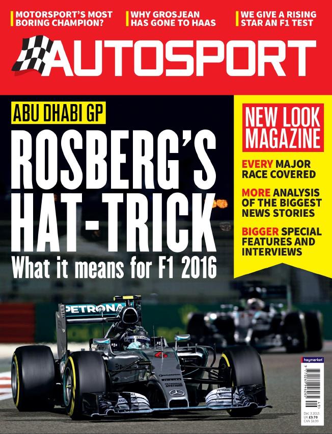 Журнал Autosport 03 декабря 2015