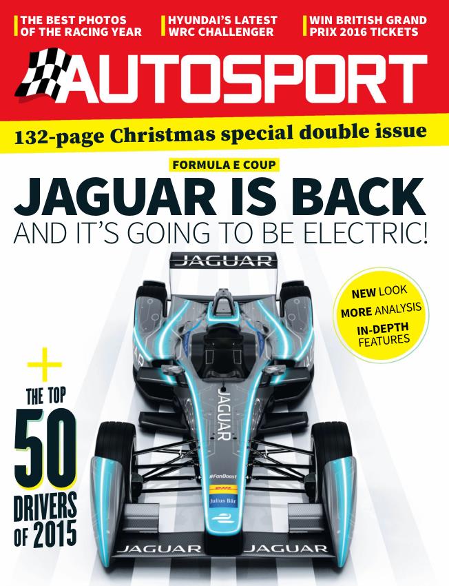 Журнал Autosport 17 декабря 2015
