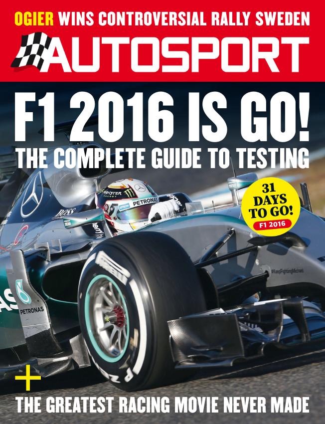 Журнал Autosport 18 февраля 2016