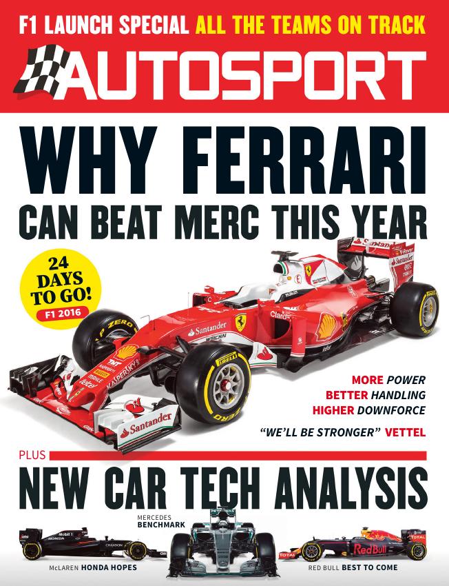 Журнал Autosport 25 февраля 2016