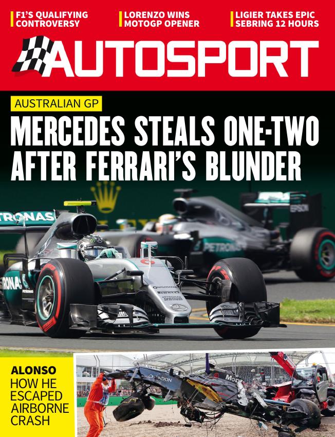 Журнал Autosport 24 марта 2016