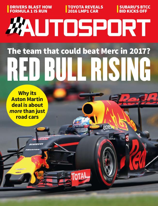 Журнал Autosport 31 марта 2016