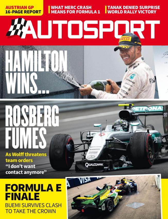 Журнал Autosport 07 июля 2016