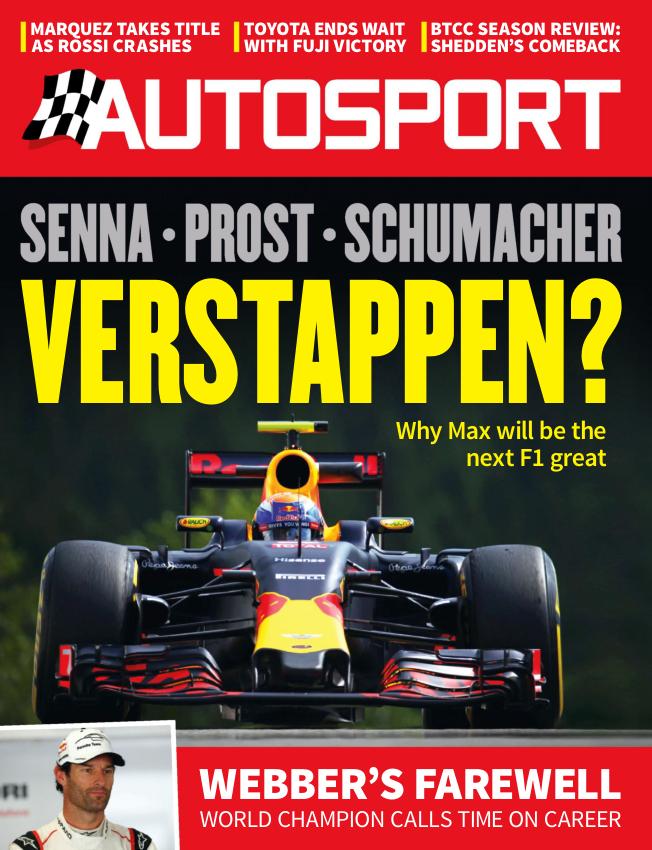 Журнал Autosport 20 октября 2016