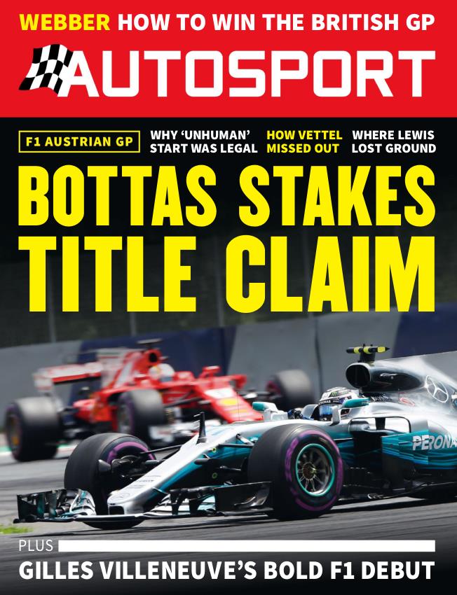 Журнал Autosport 13 июля 2017
