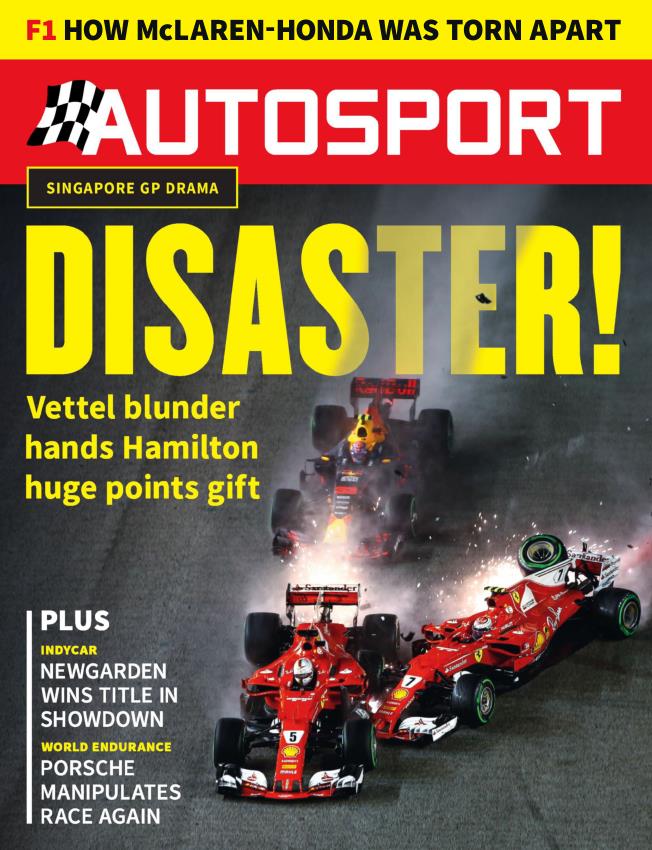 Журнал Autosport 21 сентября 2017