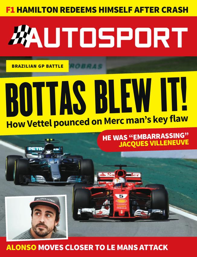 Журнал Autosport 16 ноября 2017