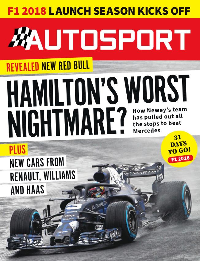 Журнал Autosport 22 февраля 2018