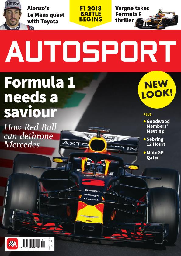 Журнал Autosport 22 марта 2018