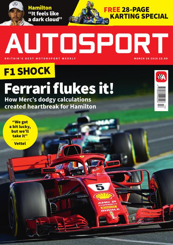 Журнал Autosport 29 марта 2018