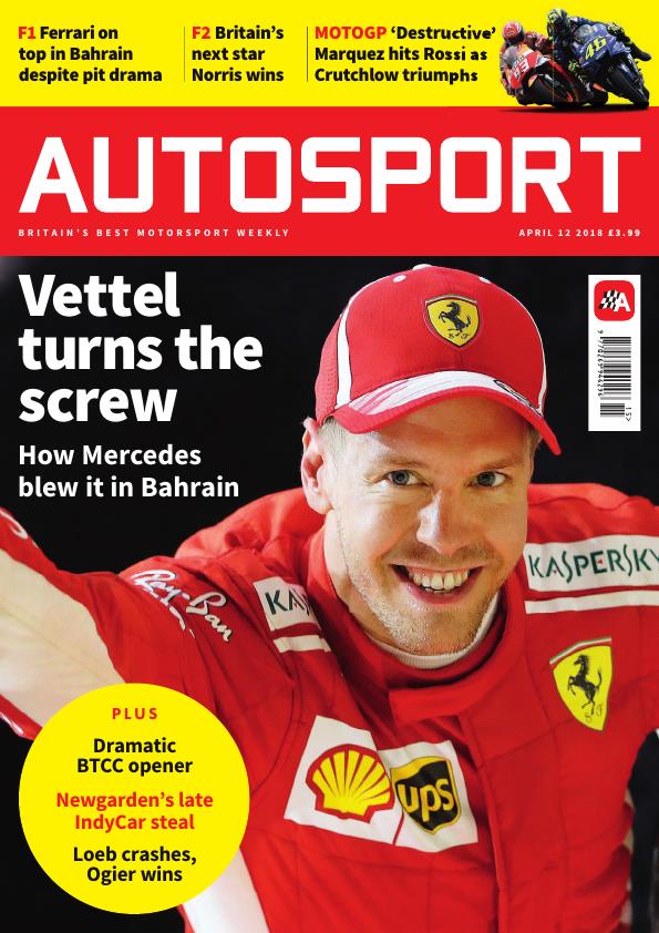 Журнал Autosport 12 апреля 2018