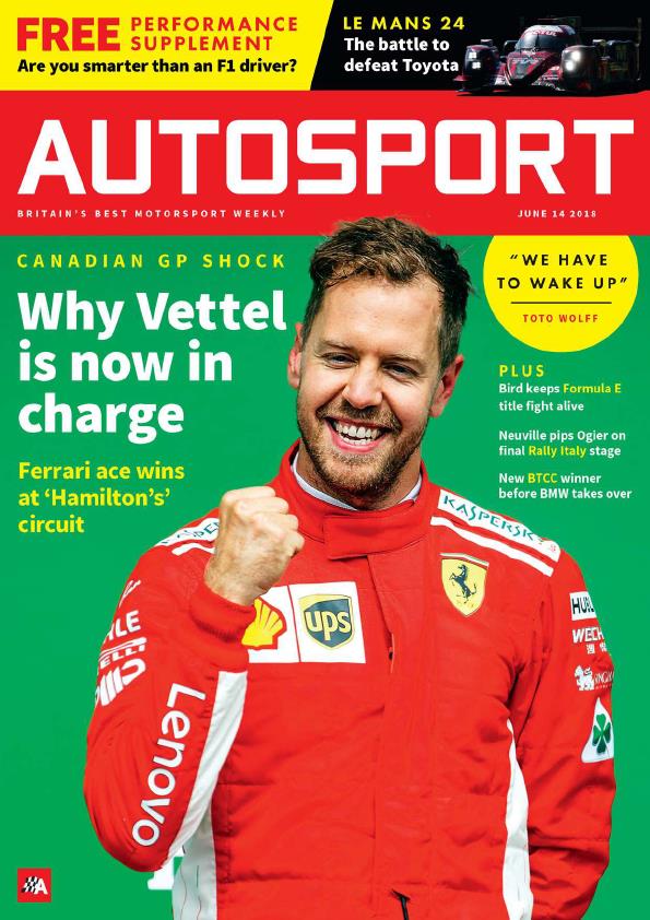 Журнал Autosport 14 июня 2018