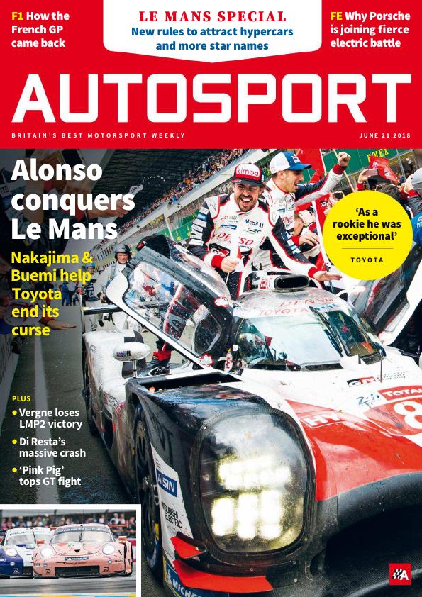 Журнал Autosport 21 июня 2018