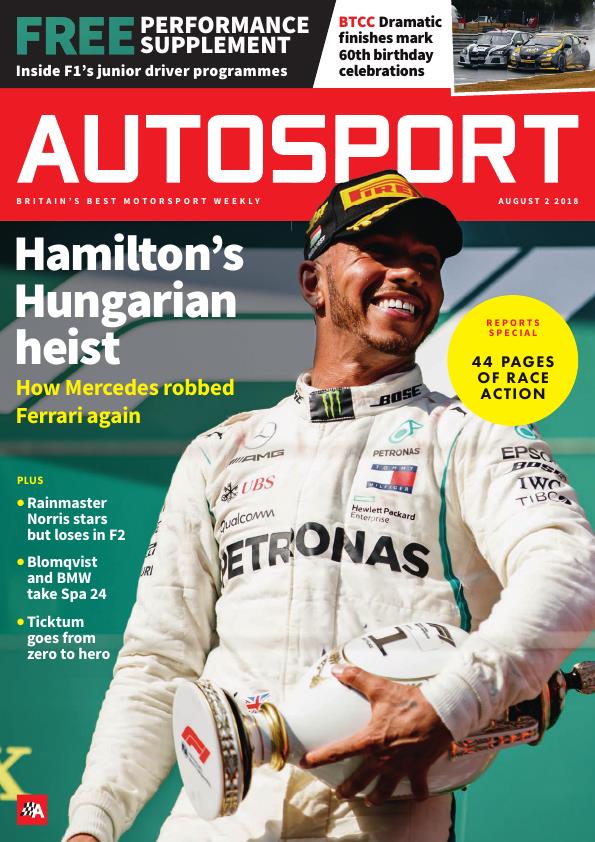 Журнал Autosport 02 августа 2018