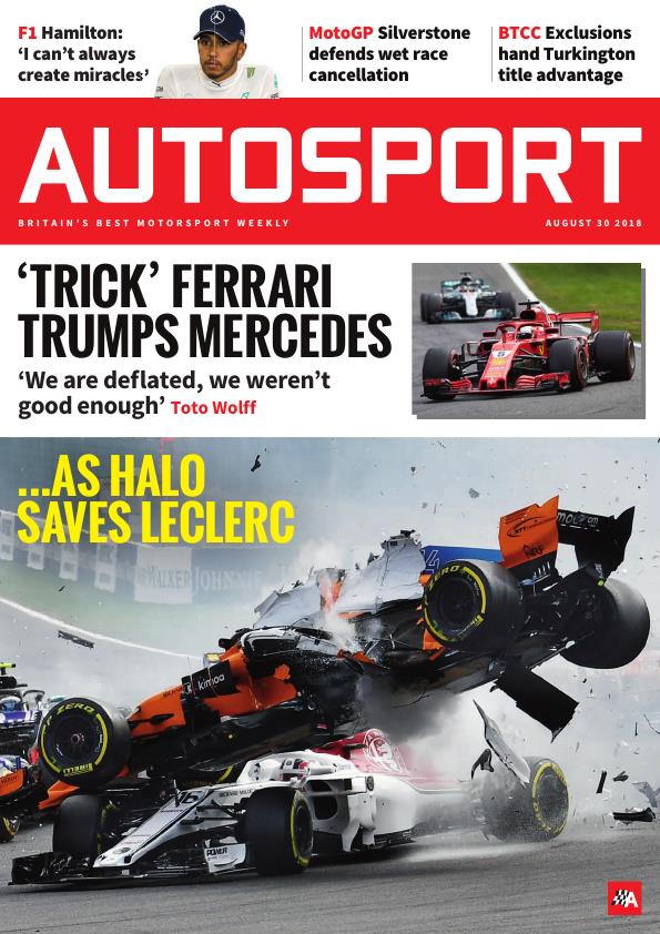 Журнал Autosport 30 августа 2018