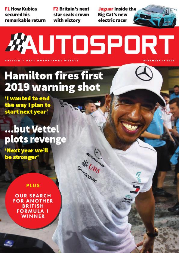 Журнал Autosport 29 ноября 2018