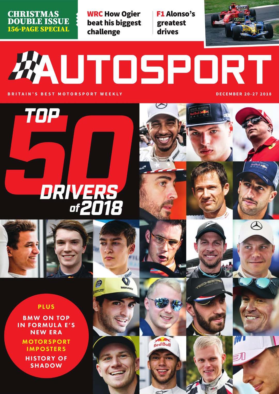 Журнал Autosport 20 декабря 2018