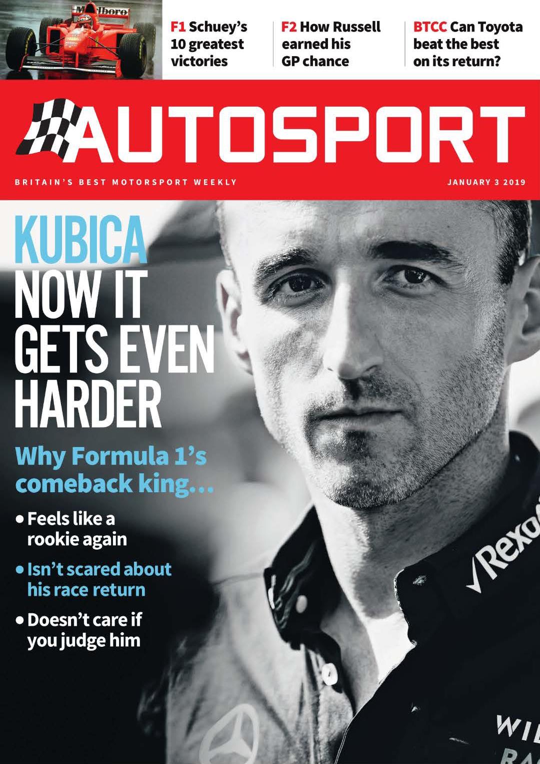 Журнал Autosport 03 января 2019