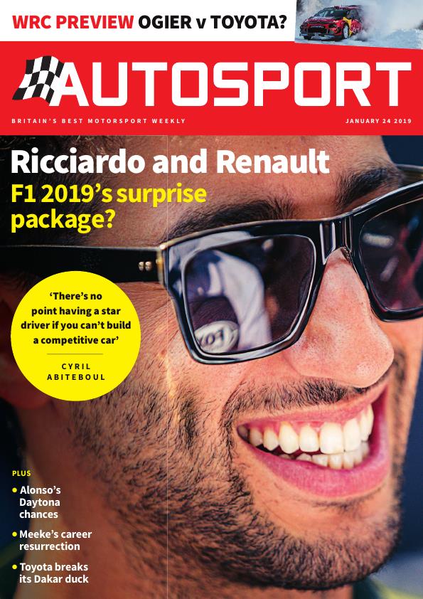 Журнал Autosport 24 января 2019