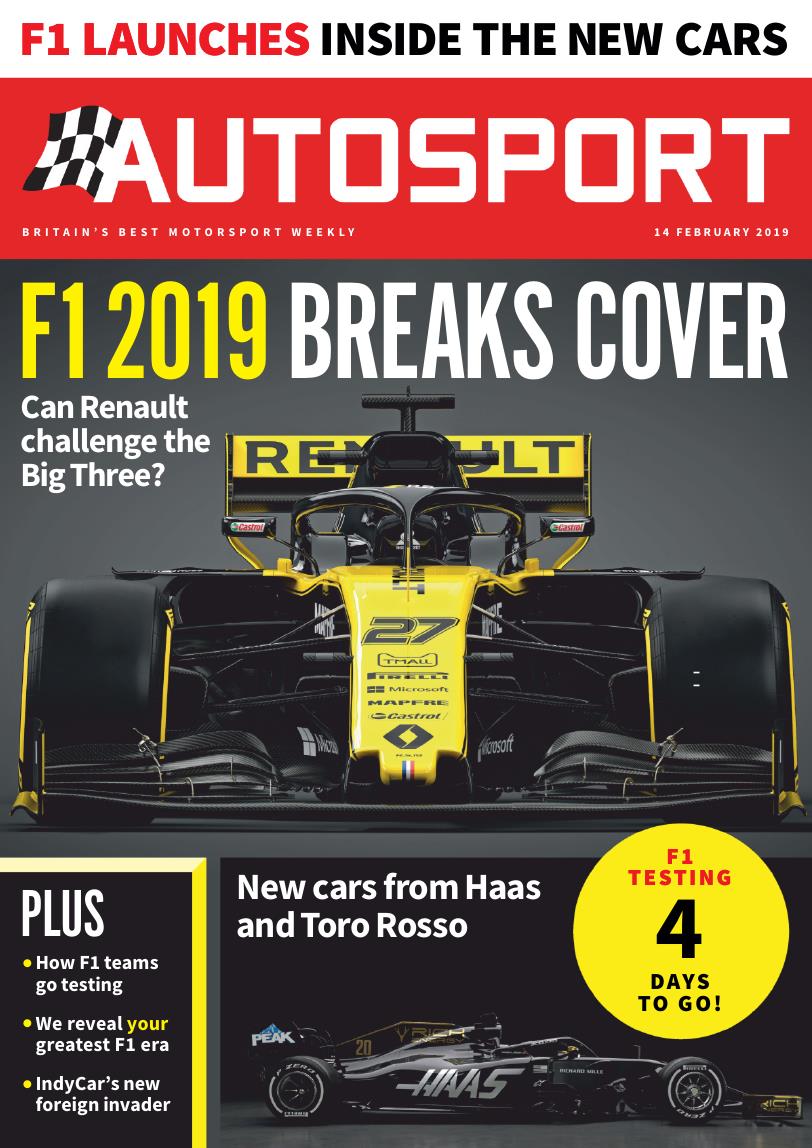 Журнал Autosport 14 февраля 2019