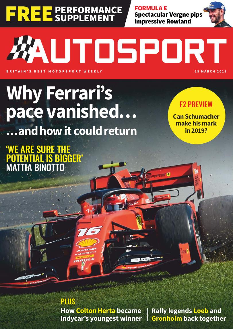 Журнал Autosport 28 марта 2019