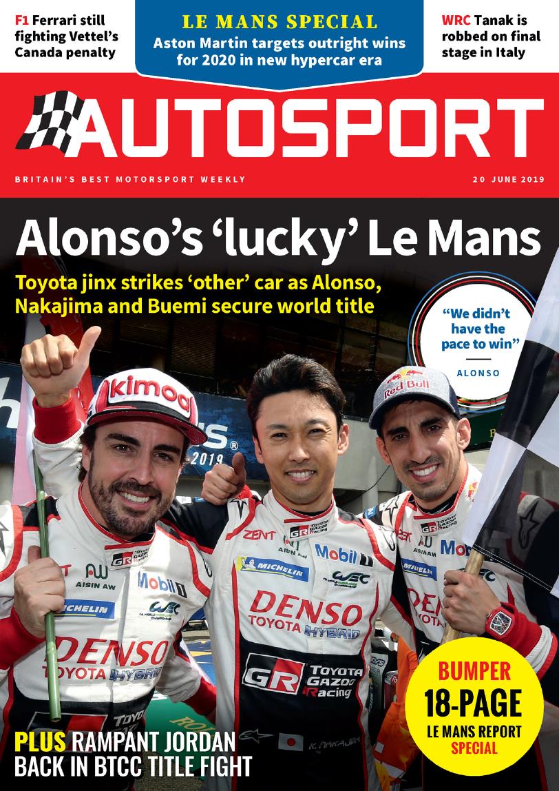 Журнал Autosport 20 июня 2019