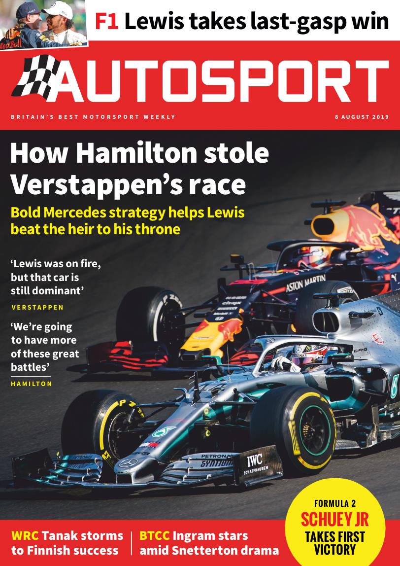 Журнал Autosport 08 августа 2019