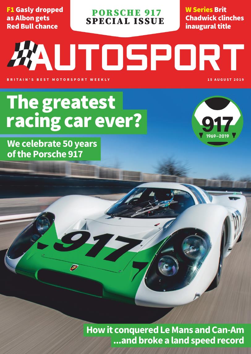 Журнал Autosport 15 августа 2019